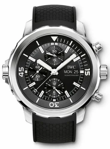 IWC Aquatimer Chronograph Stainless Steel / Black / Rubber IW3768-03 (3768-03, IW376803)